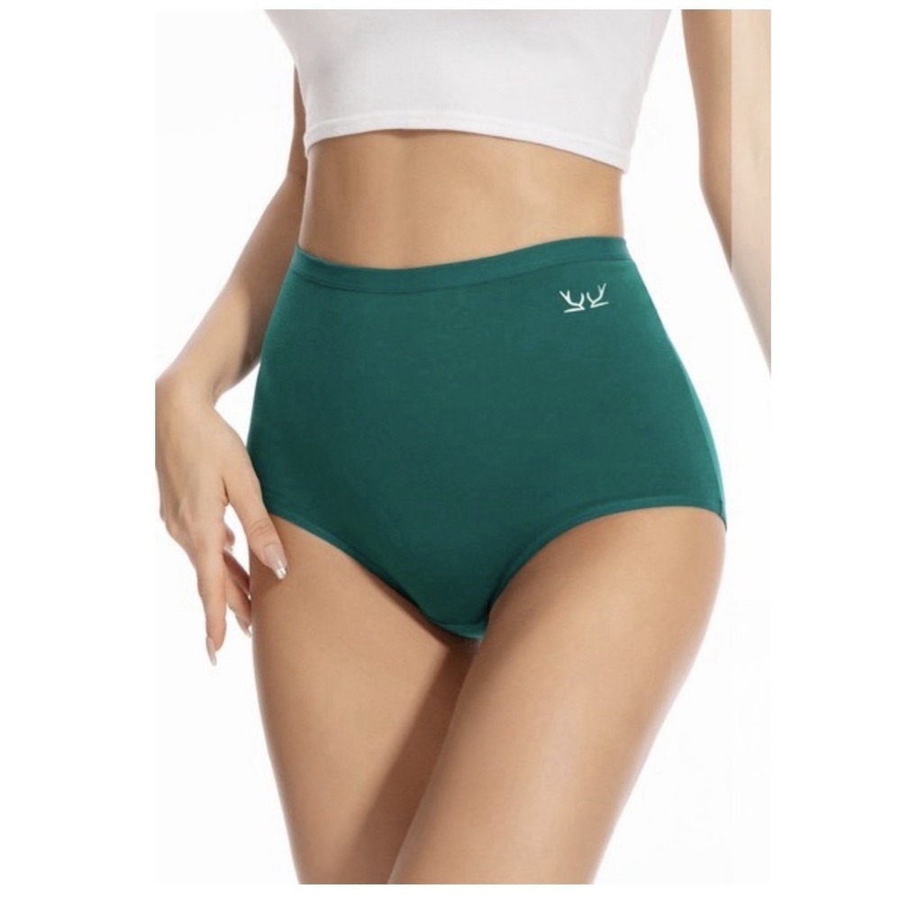 Puliou Womens Small Pack of 5 Underwear Cotton Blend‎ NiP